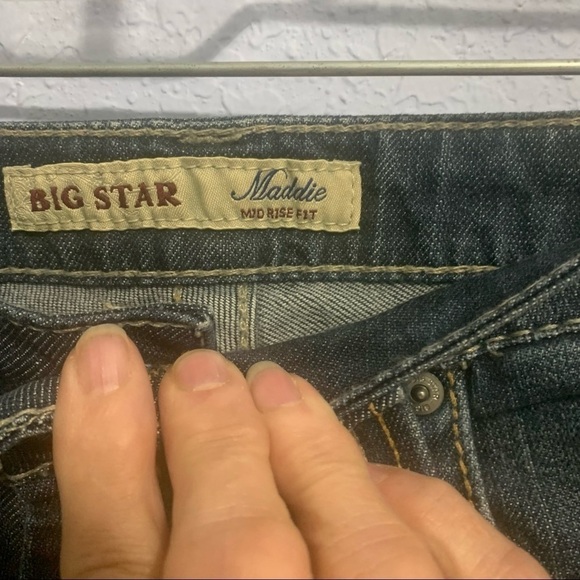 Big Star Maddie Mid-Rise Embroidered Stretch Jeans - Picture 2 of 8